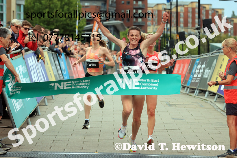 Elite Womens 5k, AJ Bell Great North 5k. Photo: David T. Hewitson/Sports for All Pics